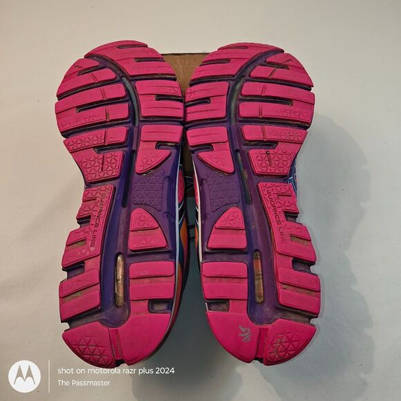 Women's Asics Gel Extreme 33 Pink/Purple Running Shoes Sneakers US Size 8.5 - Picture 5 of 6